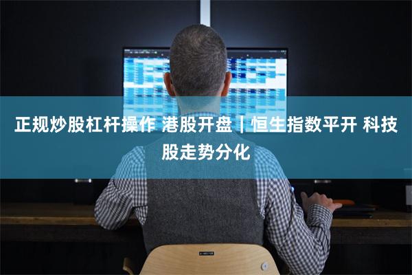 正规炒股杠杆操作 港股开盘｜恒生指数平开 科技股走势分化