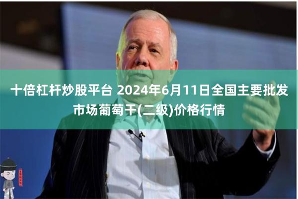 十倍杠杆炒股平台 2024年6月11日全国主要批发市场葡萄干(二级)价格行情