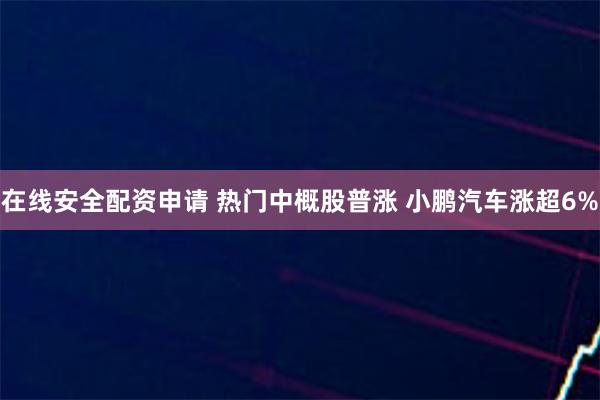 在线安全配资申请 热门中概股普涨 小鹏汽车涨超6%