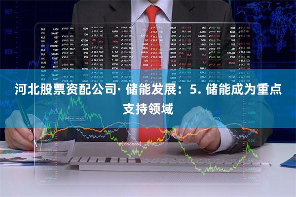河北股票资配公司· 储能发展：5. 储能成为重点支持领域